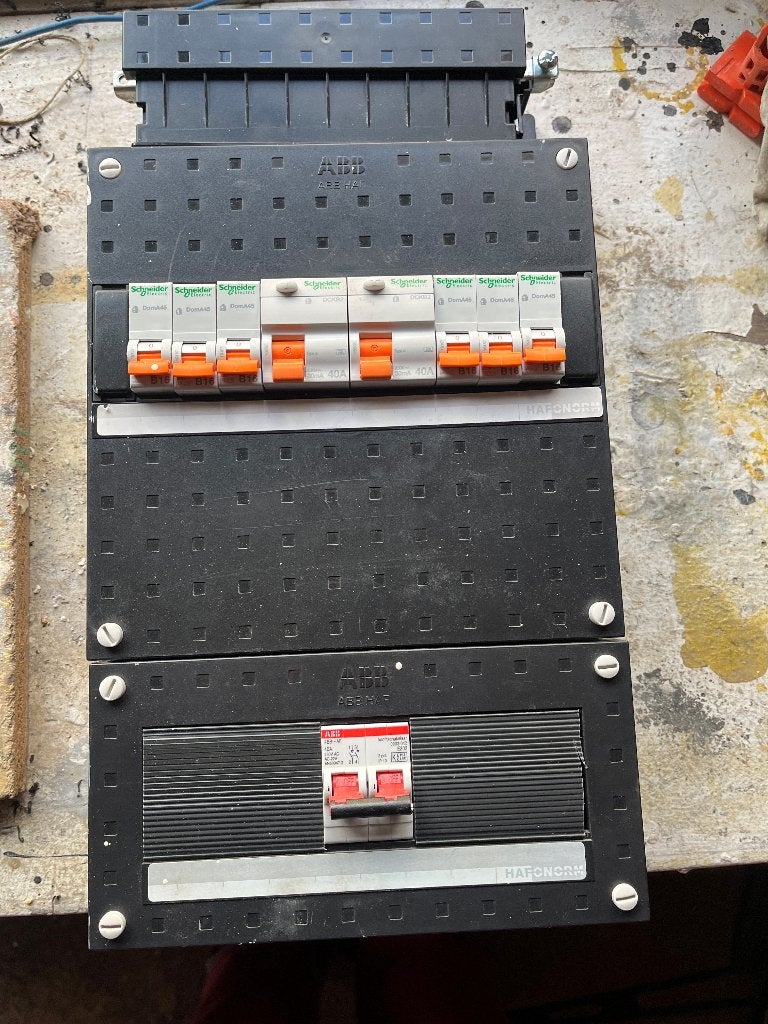groepenkast schneider electric, Ophalen of Verzenden, Gebruikt, Schneider Electric, Groepenkast
