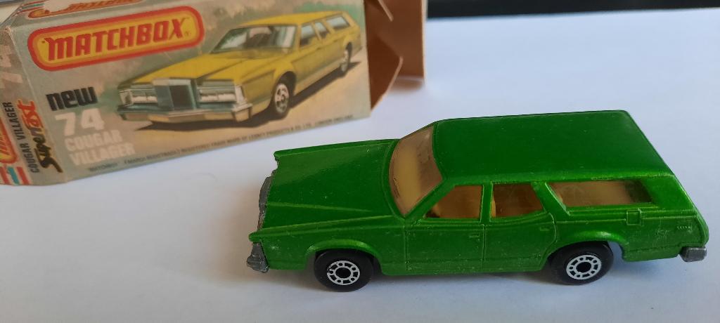 Matchbox 74d Cougar Villager L Box, Hobby en Vrije tijd, Ophalen of Verzenden, Zo goed als nieuw, Auto