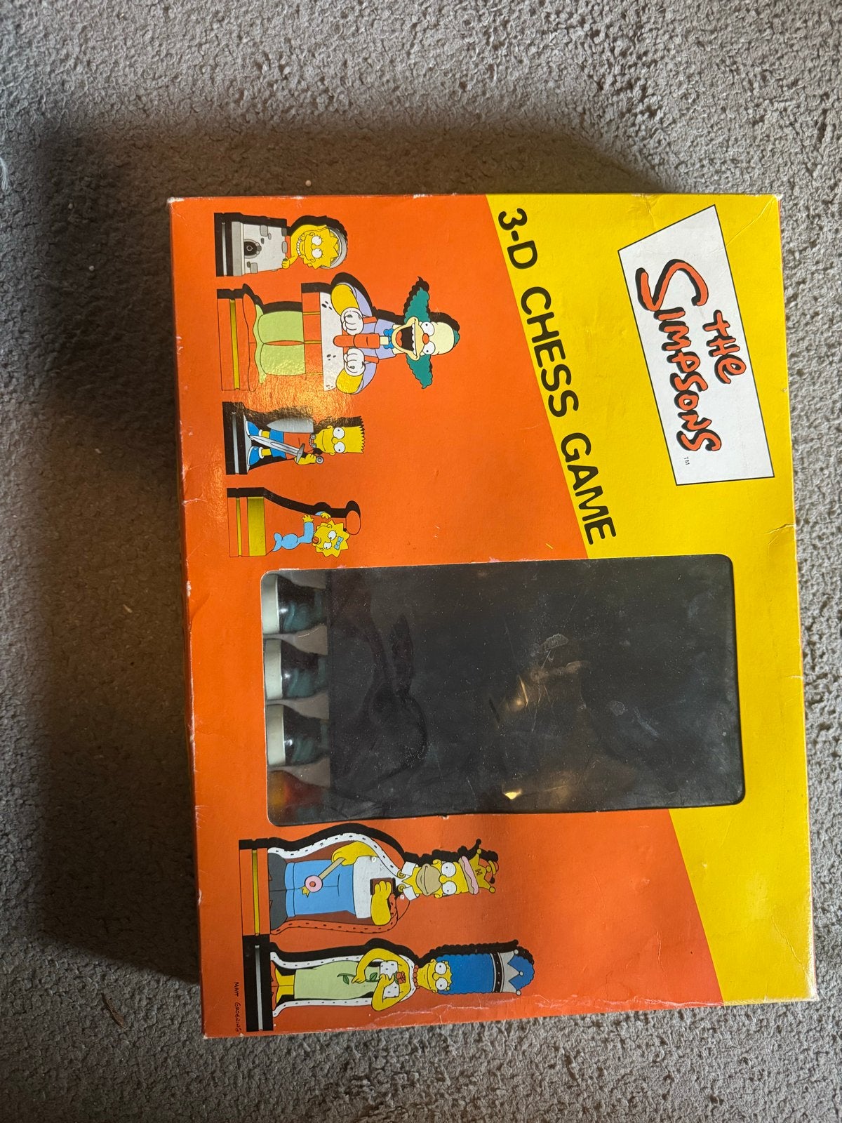 The Simpsons 3-D Schaakspel - Compleet en in goede staat, Verzamelen, Ophalen of Verzenden