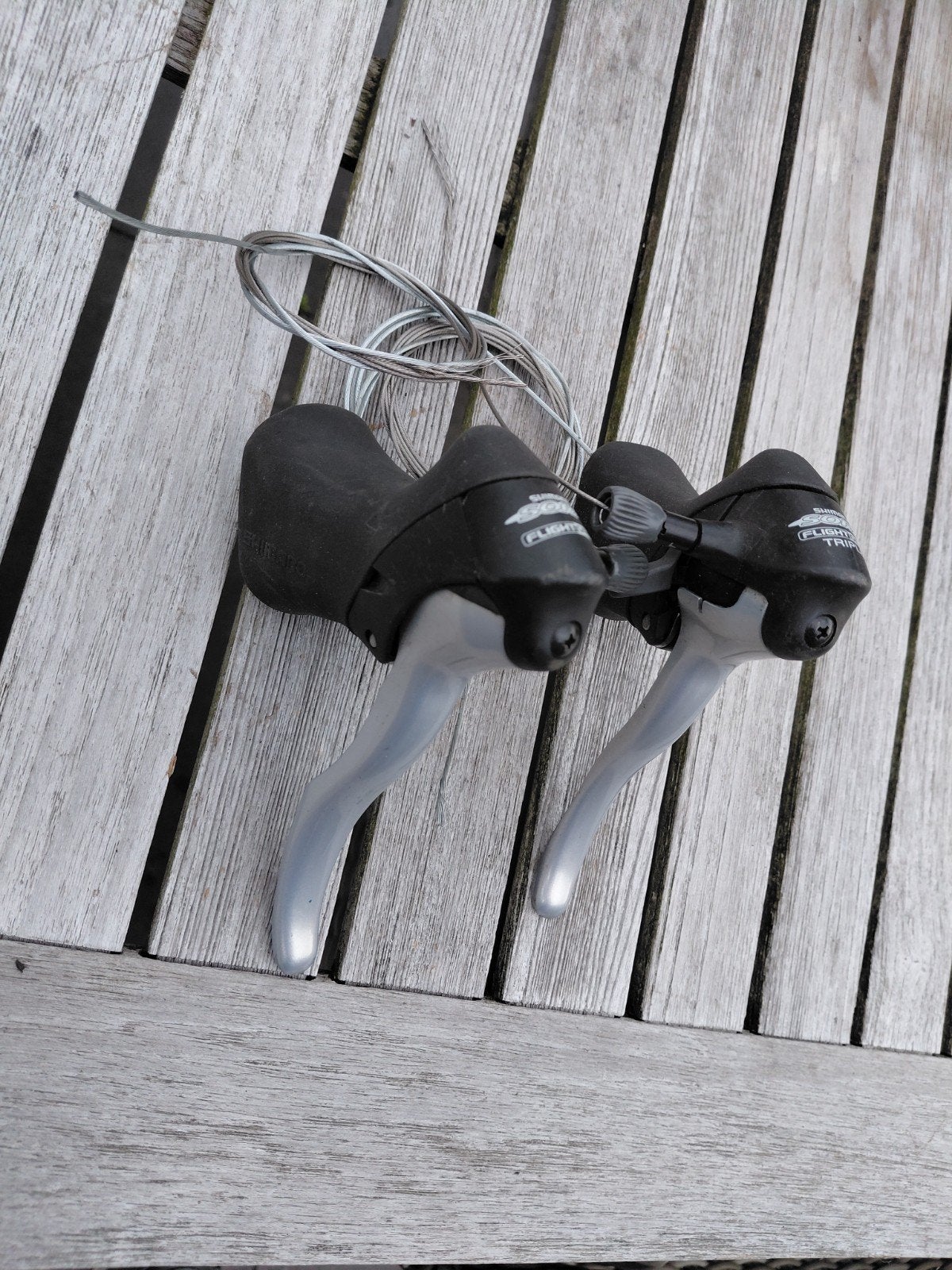Shimano Sora rem/schakel hendels, Ophalen, Remmen, Zo goed als nieuw, Aluminium
