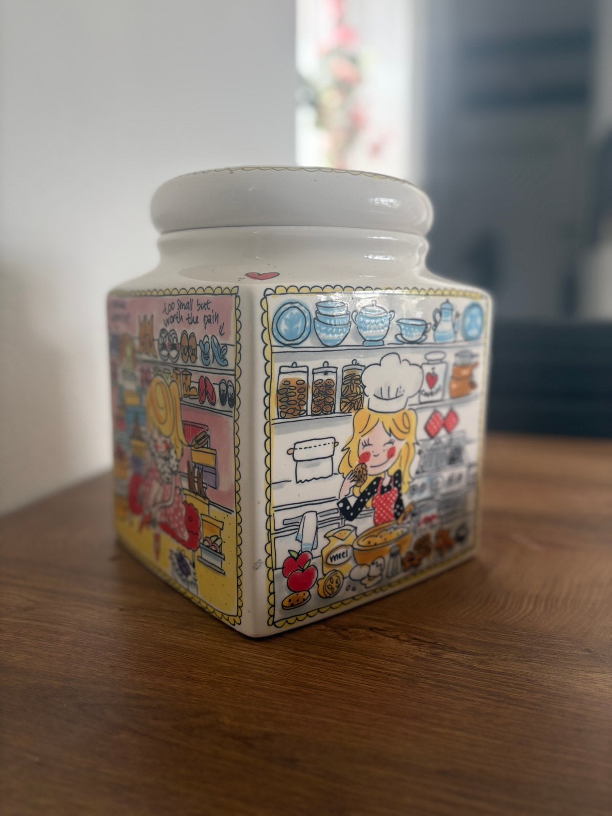 Voorraadpot XXL blond Amsterdam, Ophalen, Zo goed als nieuw