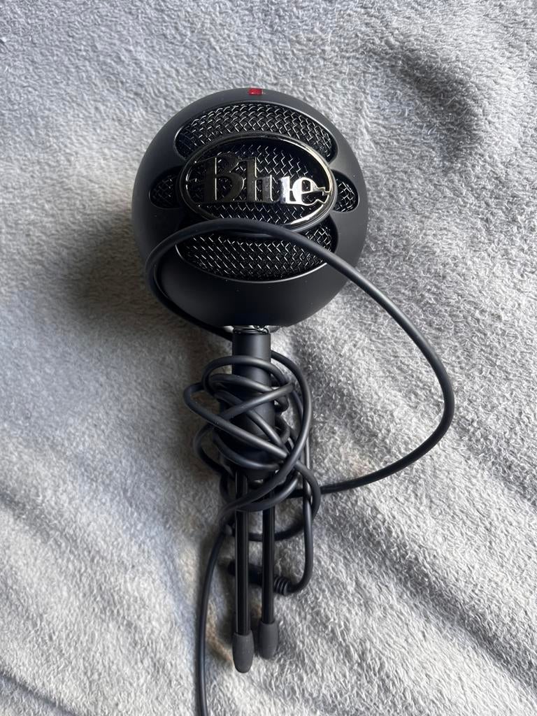 Blue snowball microfoon, Muziek en Instrumenten, Microfoons, Ophalen, Zo goed als nieuw, Studiomicrofoon