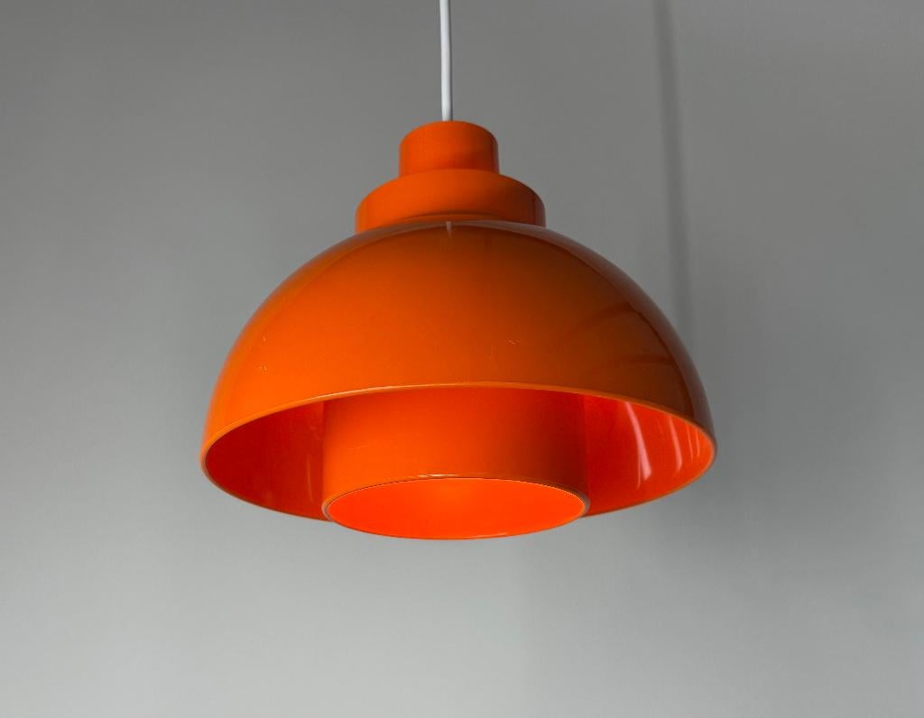 Nordisk Solar Minisol Orange Deense hanglamp, Ophalen of Verzenden, Zo goed als nieuw, Kunststof