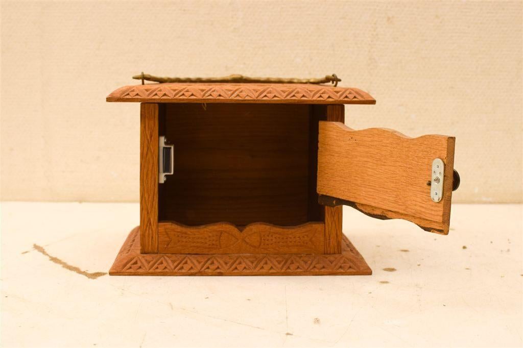 Houten Voetenstoof 48442, Huis en Inrichting, Minder dan 50 cm, Gebruikt, 125 cm of meer, Ophalen of Verzenden