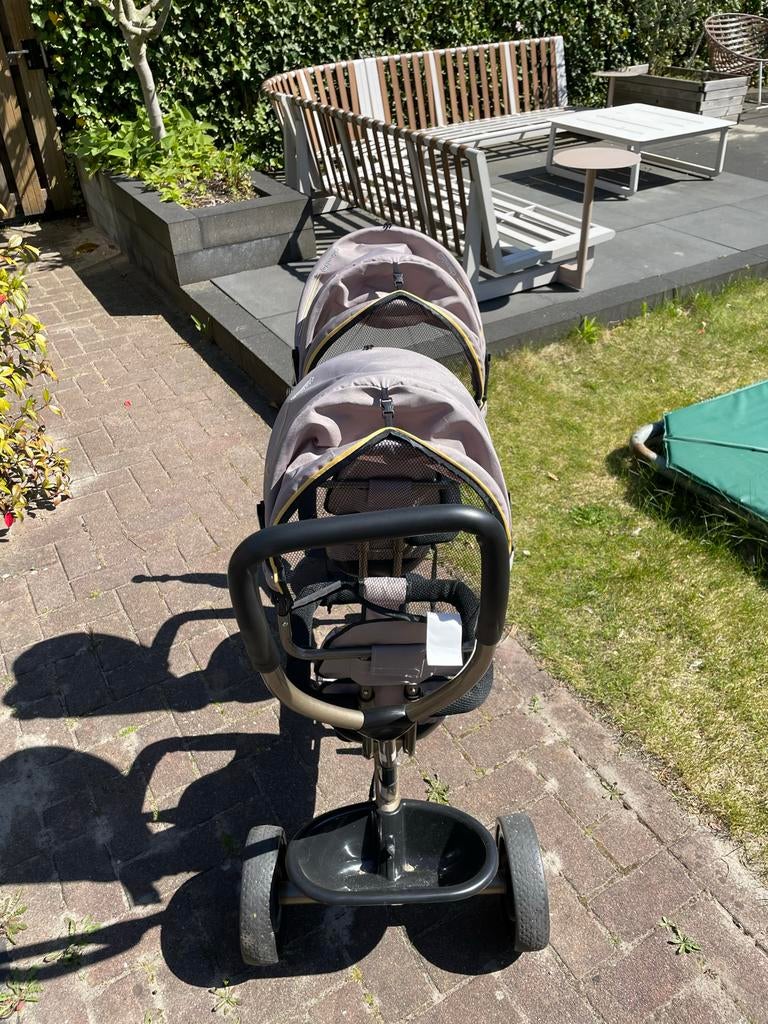 Chipolino Hip Hop Ebony Duowagen - Zo goed als nieuw, Duowagen, Ophalen of Verzenden, Zo goed als nieuw, Kinderwagen