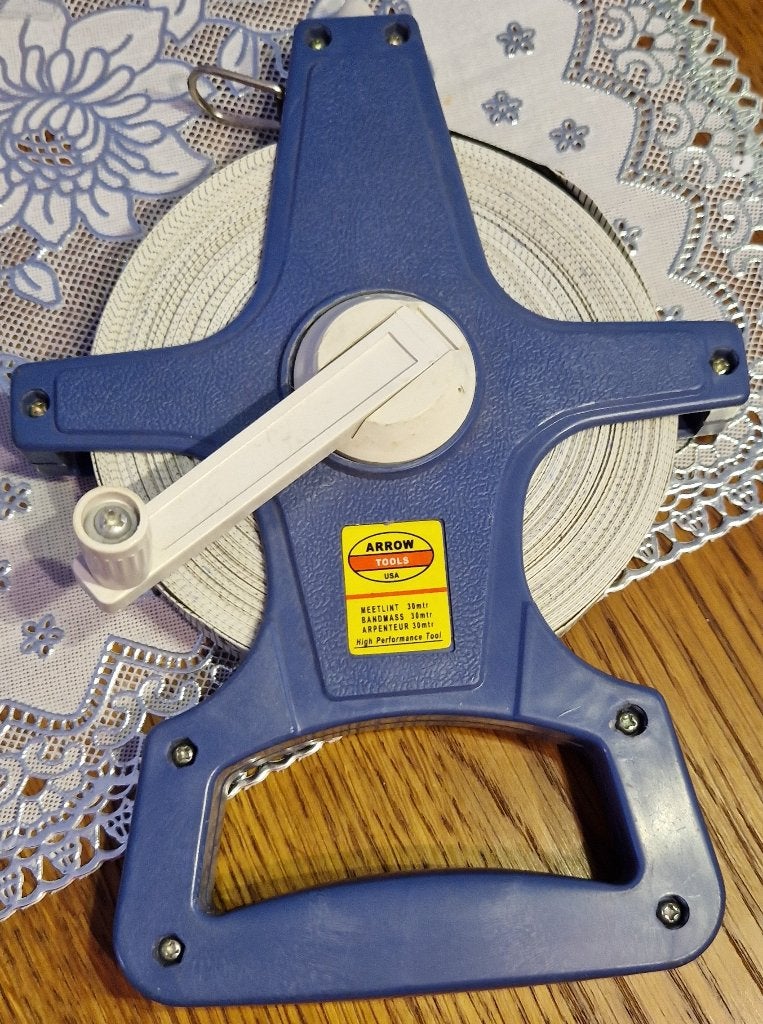 Arrow tools meetlint 30mtr, Ophalen of Verzenden, Zo goed als nieuw, Afstand