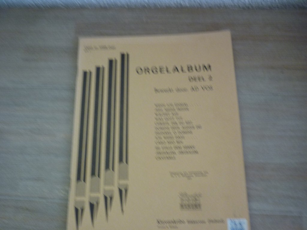 Ad Vos - Orgelalbum  - Deel 2 - Klavarskribo, Muziek en Instrumenten, Bladmuziek, Orgel, Klassiek, Ophalen of Verzenden, Zo goed als nieuw