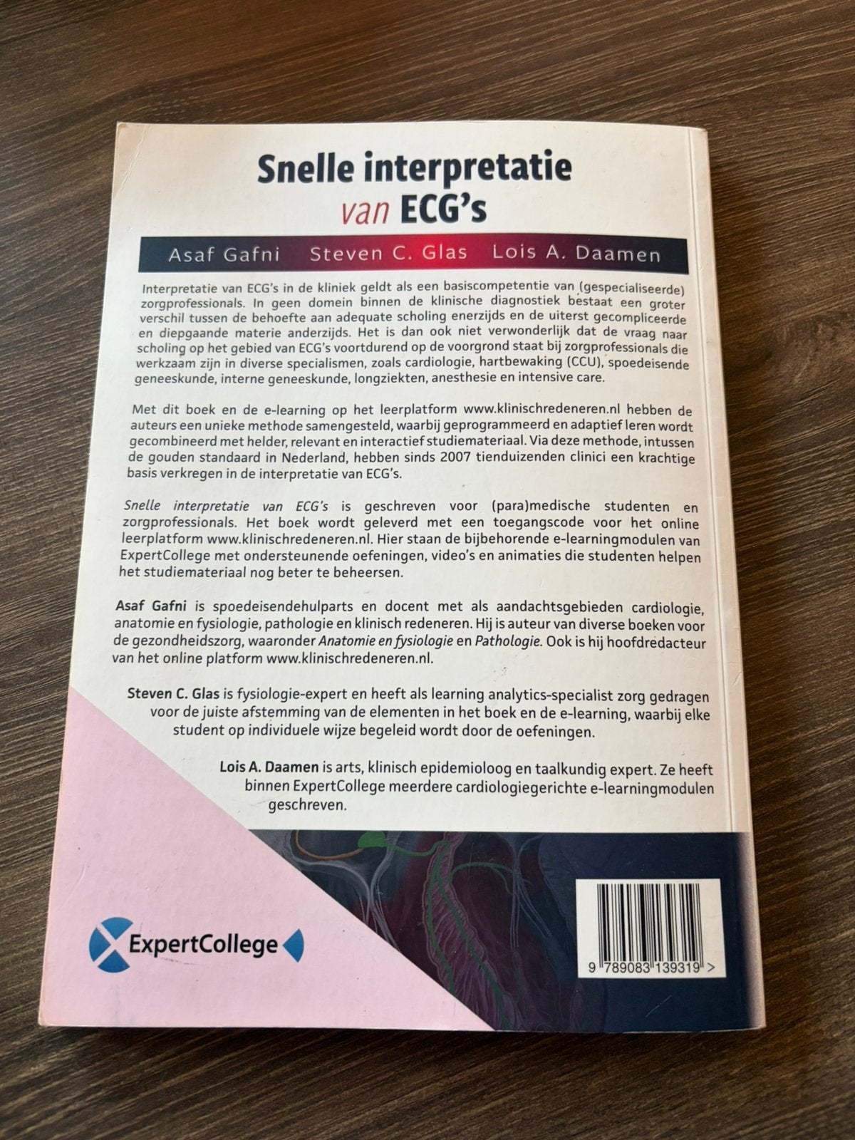 Asaf Gafni - Snelle interpretatie van ECG's, Boeken, Ophalen of Verzenden, Nederlands, Overige niveaus, Asaf Gafni; Steven C. Glas; Lois A. Daamen