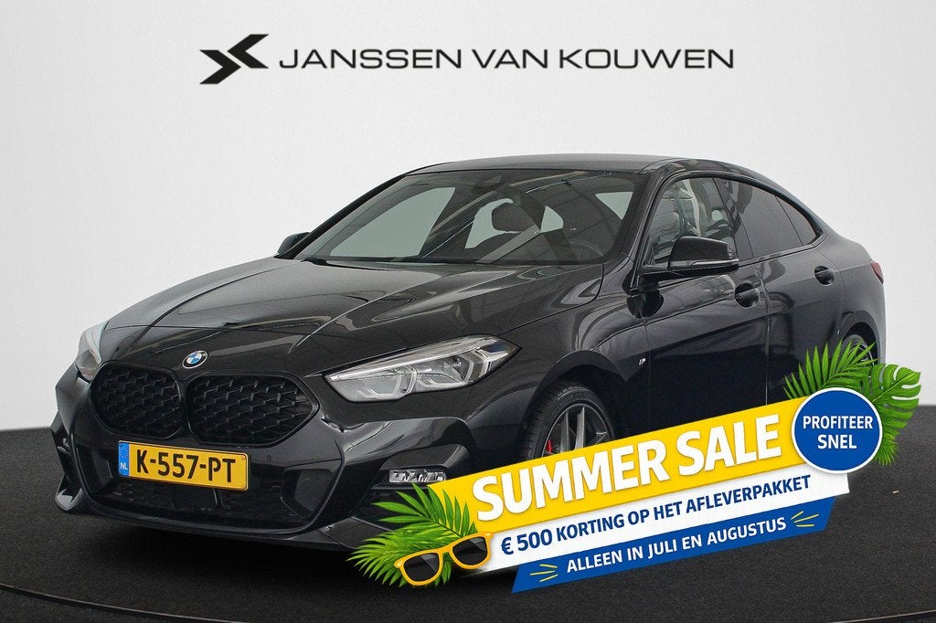 BMW 2-serie Gran Coupé 218i High Executive Edition M Sport, Auto's, BMW, 136 pk, Gebruikt, 1350 kg, Leder en Stof