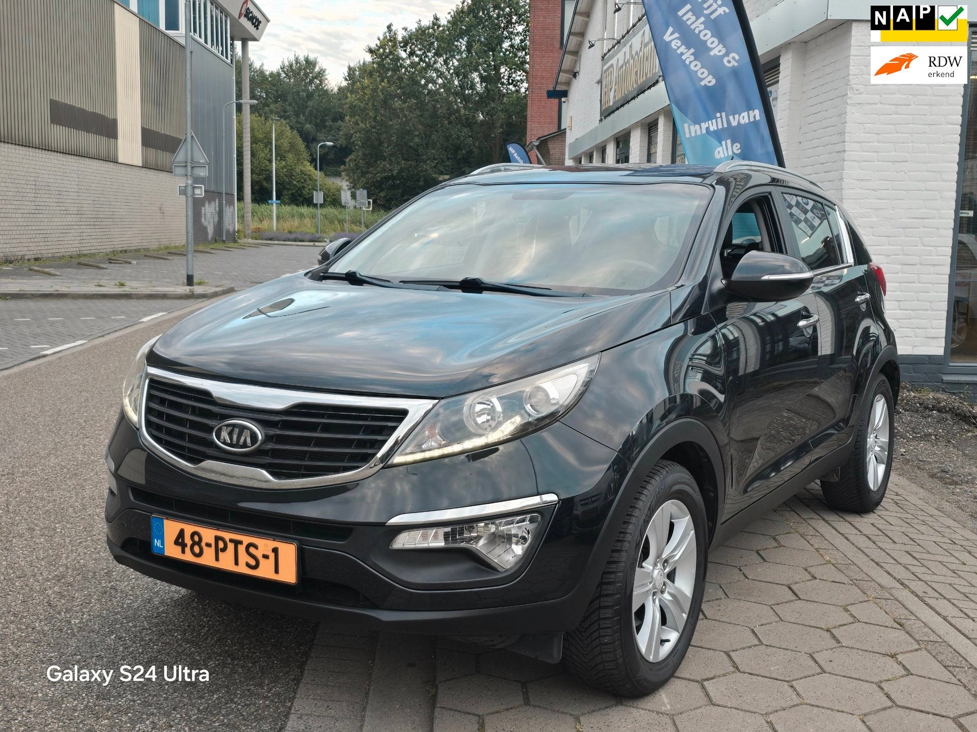 Kia Sportage 1.6 GDI X-ecutive Plus Pack*dealer onderhoud*ai, Auto's, Voorwielaandrijving, Euro 5, 135 pk, 1591 cc