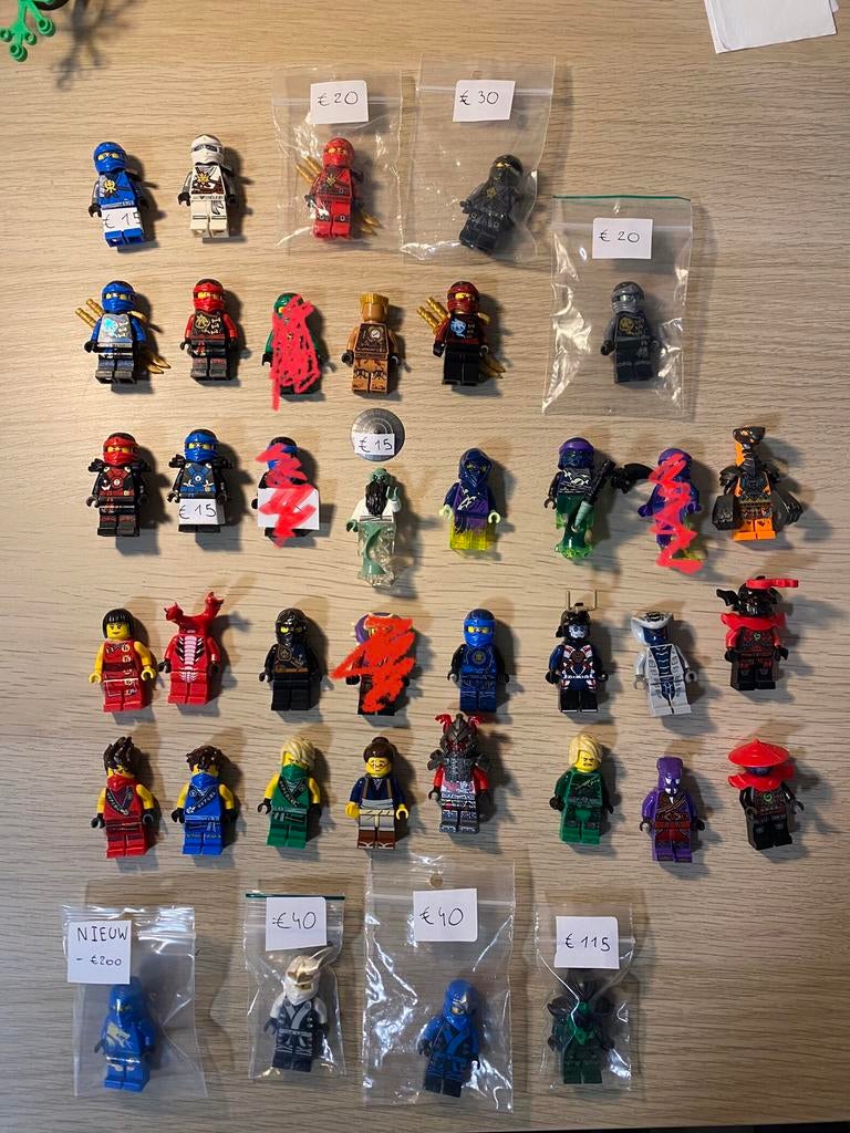 Lego ninjago collectie - “Ruilen”, Ophalen of Verzenden, Zo goed als nieuw