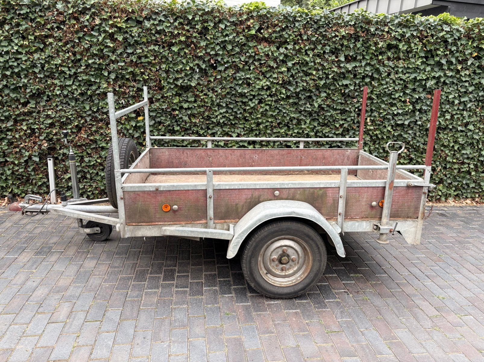 Aanhanger bakwagen 116x205cm, Auto diversen, Ophalen, Gebruikt
