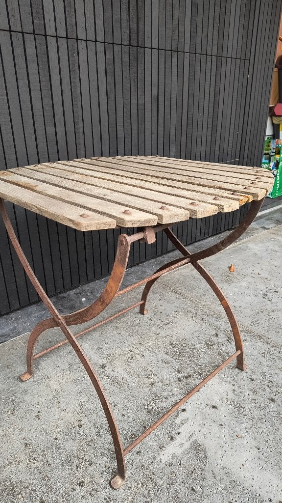 Tuintafeltje, Tuin en Terras, Ophalen, Gebruikt, Ovaal
