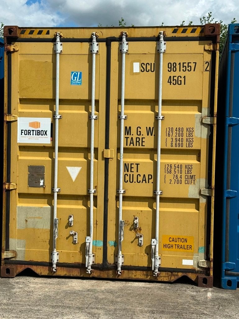 Gebruikte 40ft zeecontainer €1250 inclusief btw, Ophalen of Verzenden