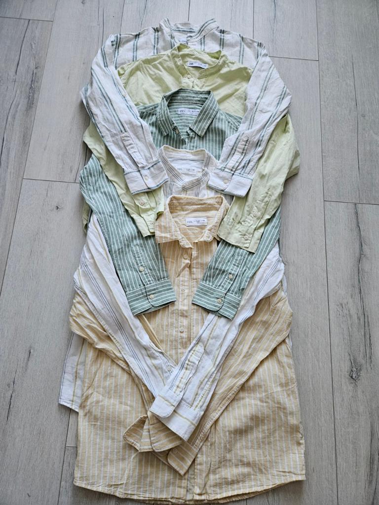 Zara Overhemden - 5 stuks (2x 152, 3x 140), Kinderen en Baby's, Kinderkleding | Maat 152, Gebruikt, Overhemd of Blouse, Ophalen of Verzenden