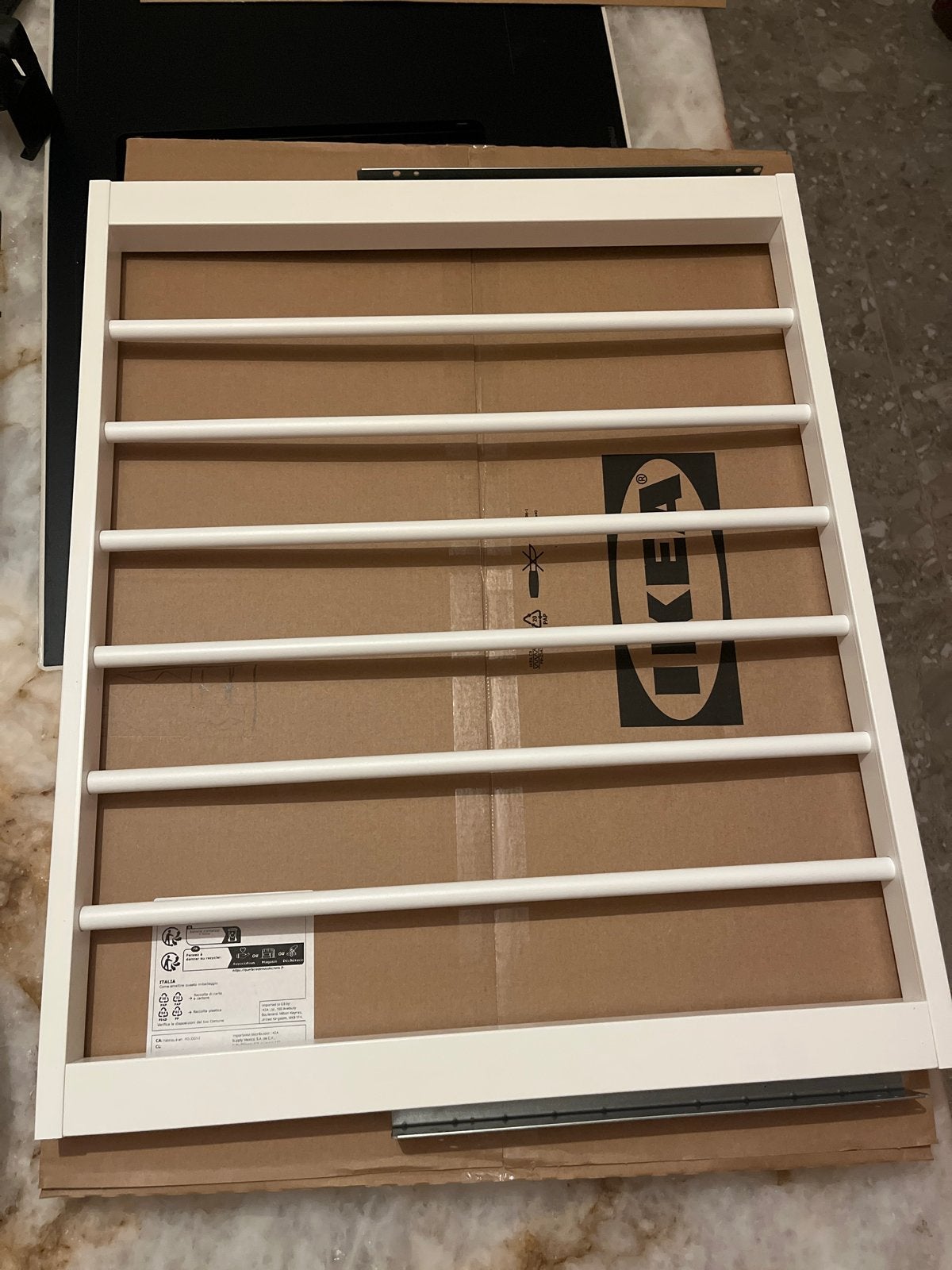IKEA KOMPLEMENT Uittrekbare broekhanger 75x58 cm, Huis en Inrichting, Ophalen, Nieuw, 50 tot 100 cm, Minder dan 100 cm