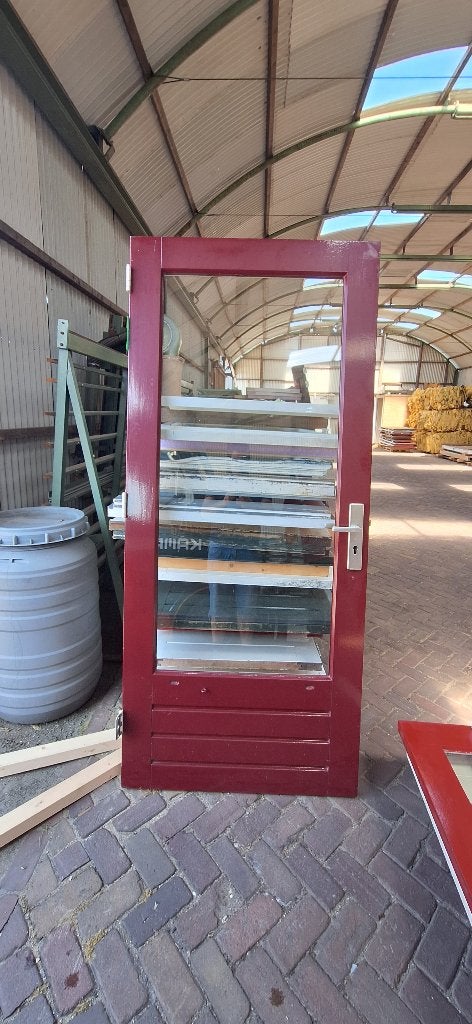Achterdeur schuurdeur buitendeur deur 211.4 x 92.4 ( 067 ), Ophalen, Gebruikt, 80 tot 100 cm, Nb