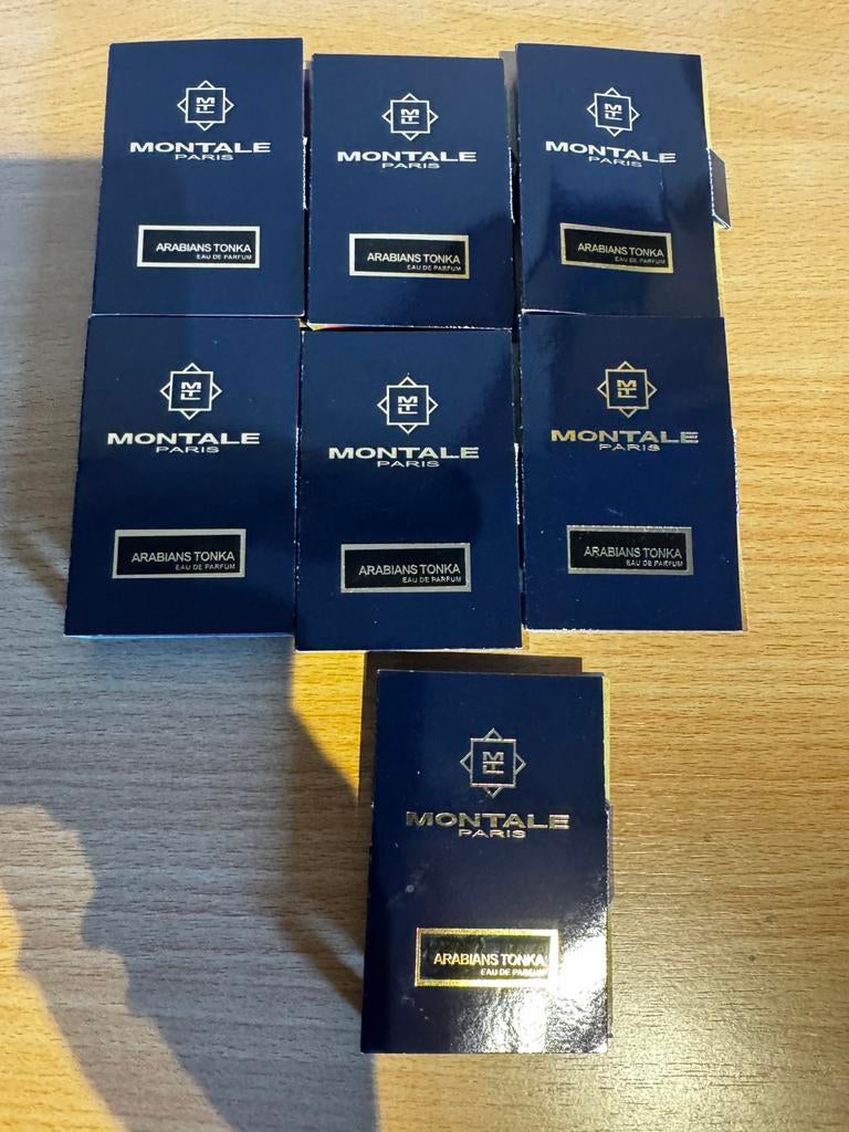 Montale Arabians Tonka Eau de Parfum geurmonsters, Ophalen of Verzenden, Nieuw, Zwart, Gehele gezicht