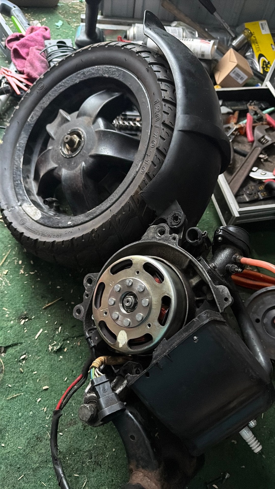 70cc stage 2 blok, Ophalen, Zo goed als nieuw, Blok