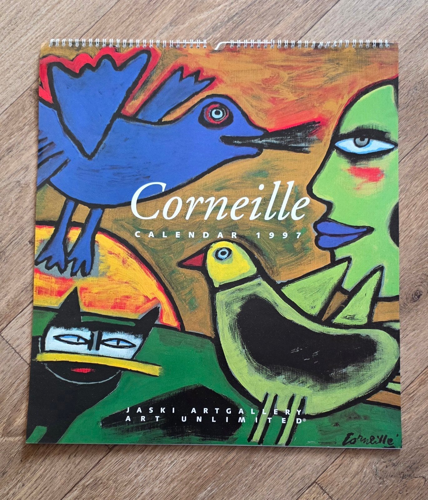 Grote kalender van Corneille uit 1997, Ophalen of Verzenden, Maandkalender