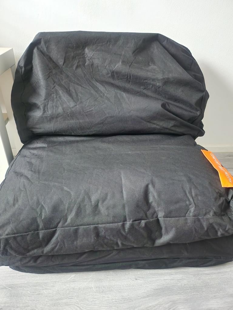 Loungematras/zitzak voor binnen en buiten, Ophalen, Zwart