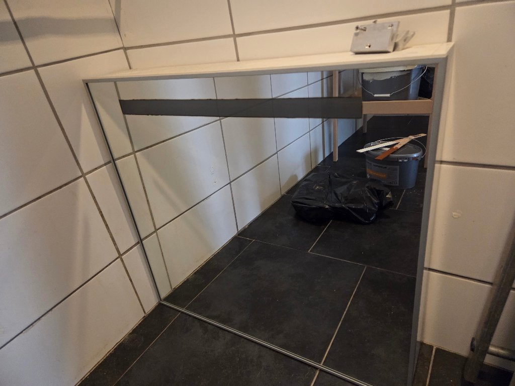 Spiegelkast, Ophalen, Spiegelkast, 50 tot 100 cm, Zo goed als nieuw
