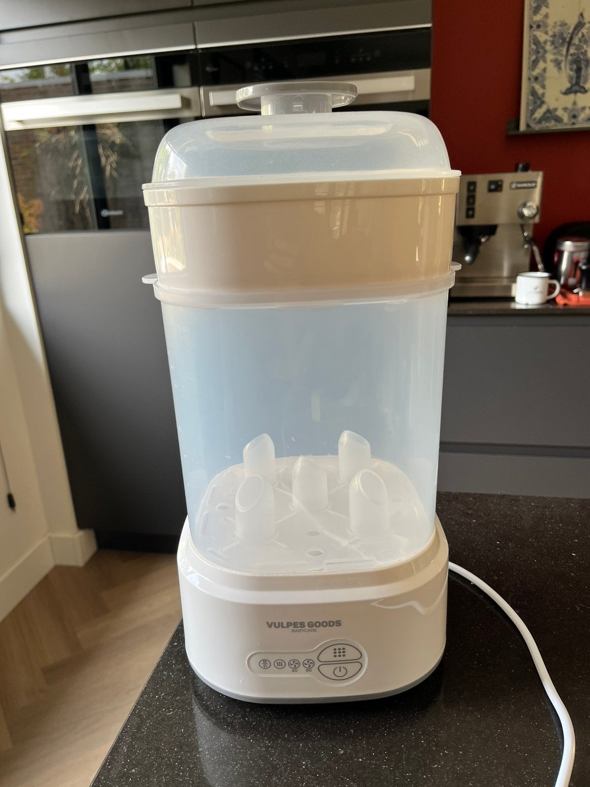 Sterilisator babyflessen Vulpes, Kinderen en Baby's, Ophalen of Verzenden, Zo goed als nieuw, Sterilisator, Vulpes Goods