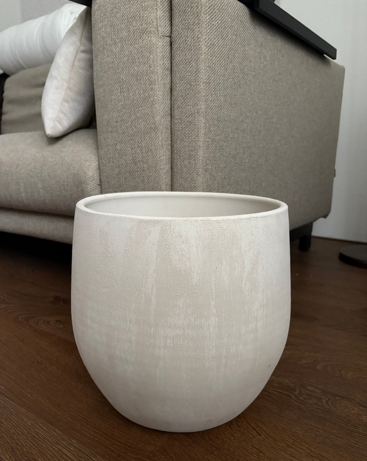 Grote Keramische Bloempot NIEUW, 25 tot 40 cm, Rond, Binnen, Ophalen of Verzenden