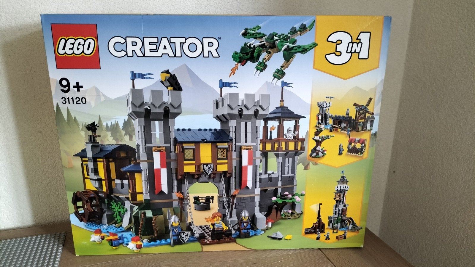 LEGO CREATOR 3IN1 MIDDELEEUWS KASTEEL 31120, Ophalen, Nieuw