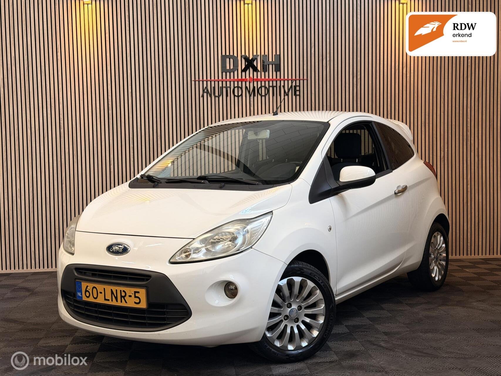 Ford Ka 1.2 Titanium X OrgNL APK-6/2027 AIRCO BLUETOOTH LMV, Auto's, Voorwielaandrijving, Stof, Gebruikt, 4 cilinders