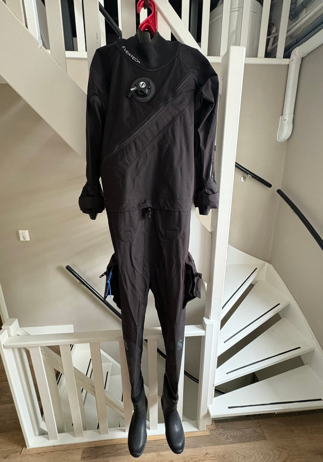 Scubapro Evertech Dry Breathable Dames droogpak - Maat M, Ophalen of Verzenden, Gebruikt, Duikpak