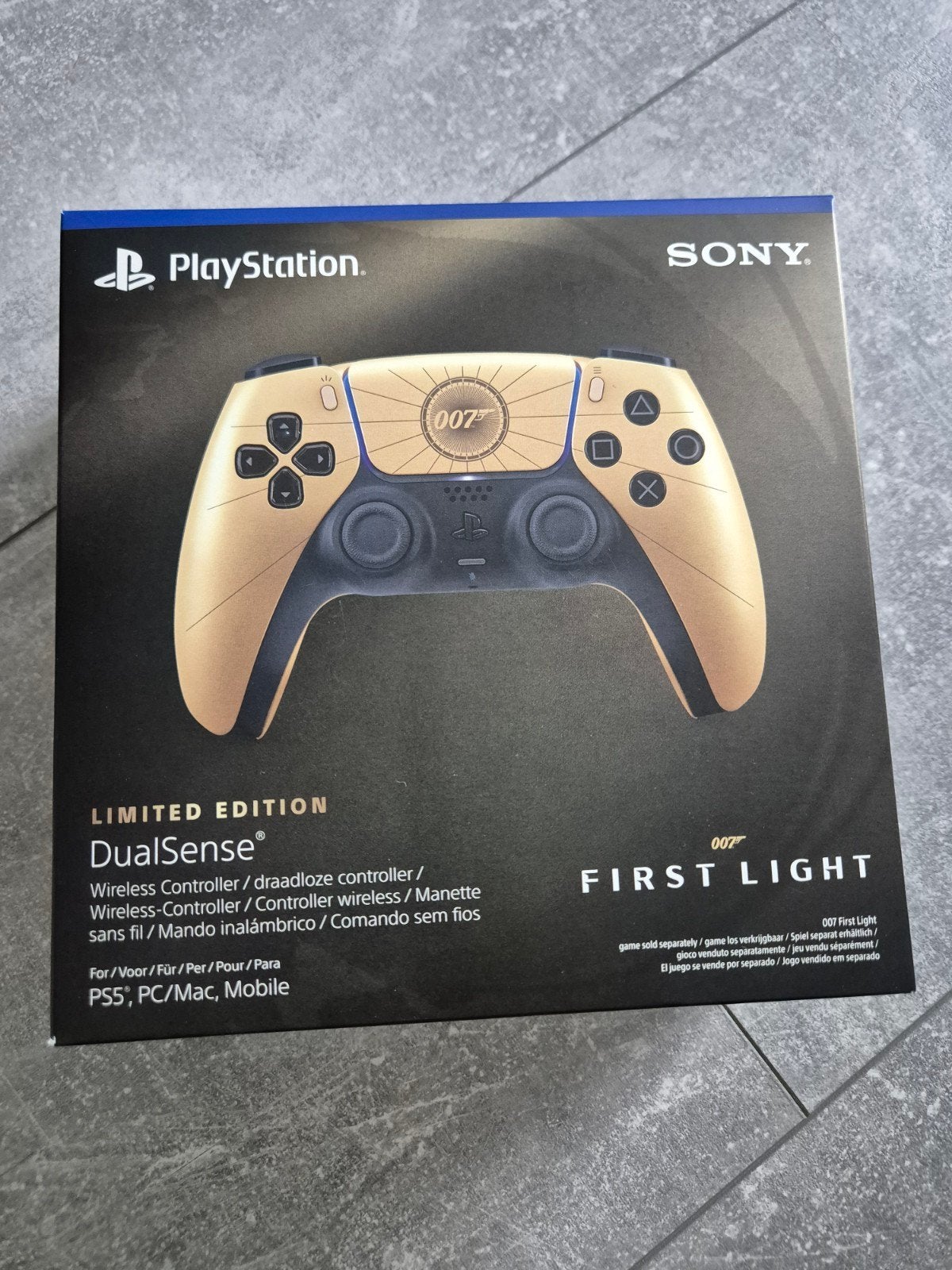 Playstation 5 (PS5) Controller - First Light 007 - Limited, Spelcomputers en Games, PlayStation 5, Nieuw, Ophalen of Verzenden