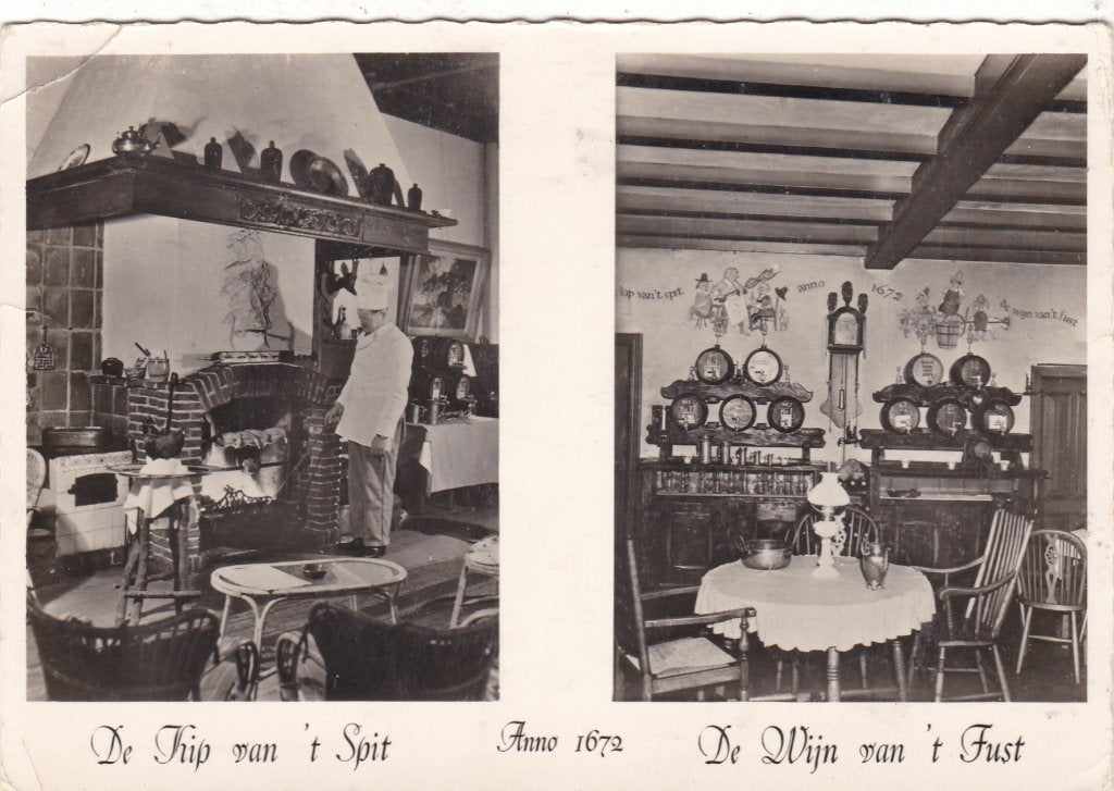 s-Gravenland-Herbergh Het Wapen van Amsterdam circa 1960, Verzenden, 1940 tot 1960, Ongelopen, Noord-Holland