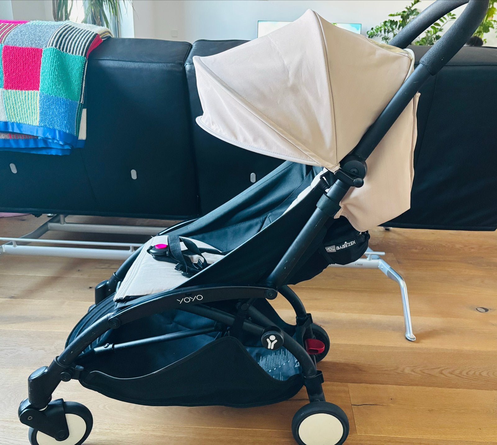 Babyzen YOYO kinderwagen - Beige, Ophalen, Gebruikt, Kinderwagen, Overige merken