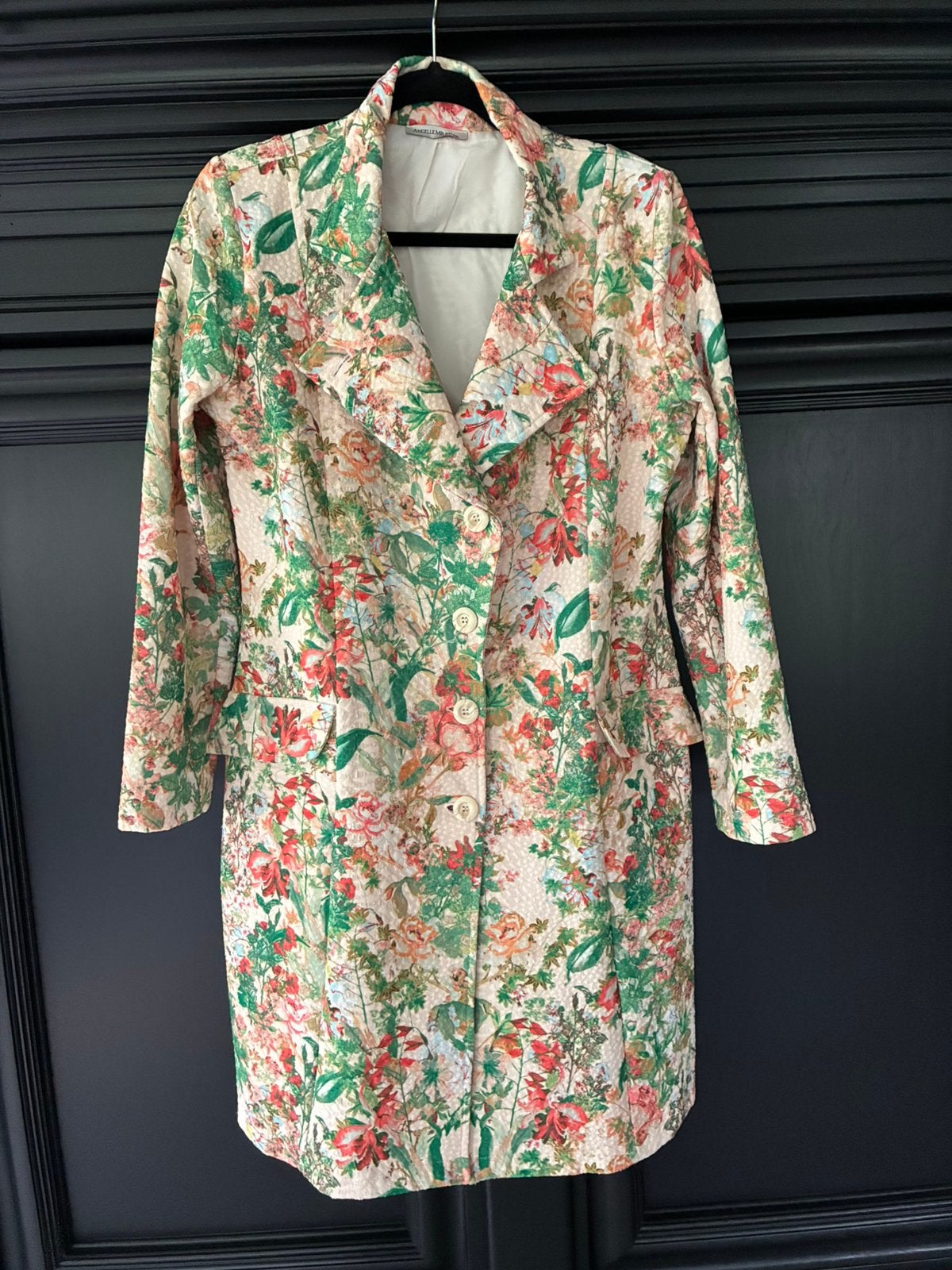 Stijlvol langer vallend colbert Angelle Milan XXL, Kleding | Dames, Jasjes, Kostuums en Pakken, Overige kleuren, Verzenden, Maat 46/48 (XL) of groter
