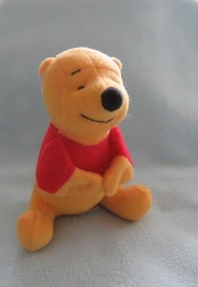 Winnie de Poeh knuffeltje McDonalds Happy Meal 1998, Verzamelen, Disney, Zo goed als nieuw, Knuffel, Winnie de Poeh of vrienden