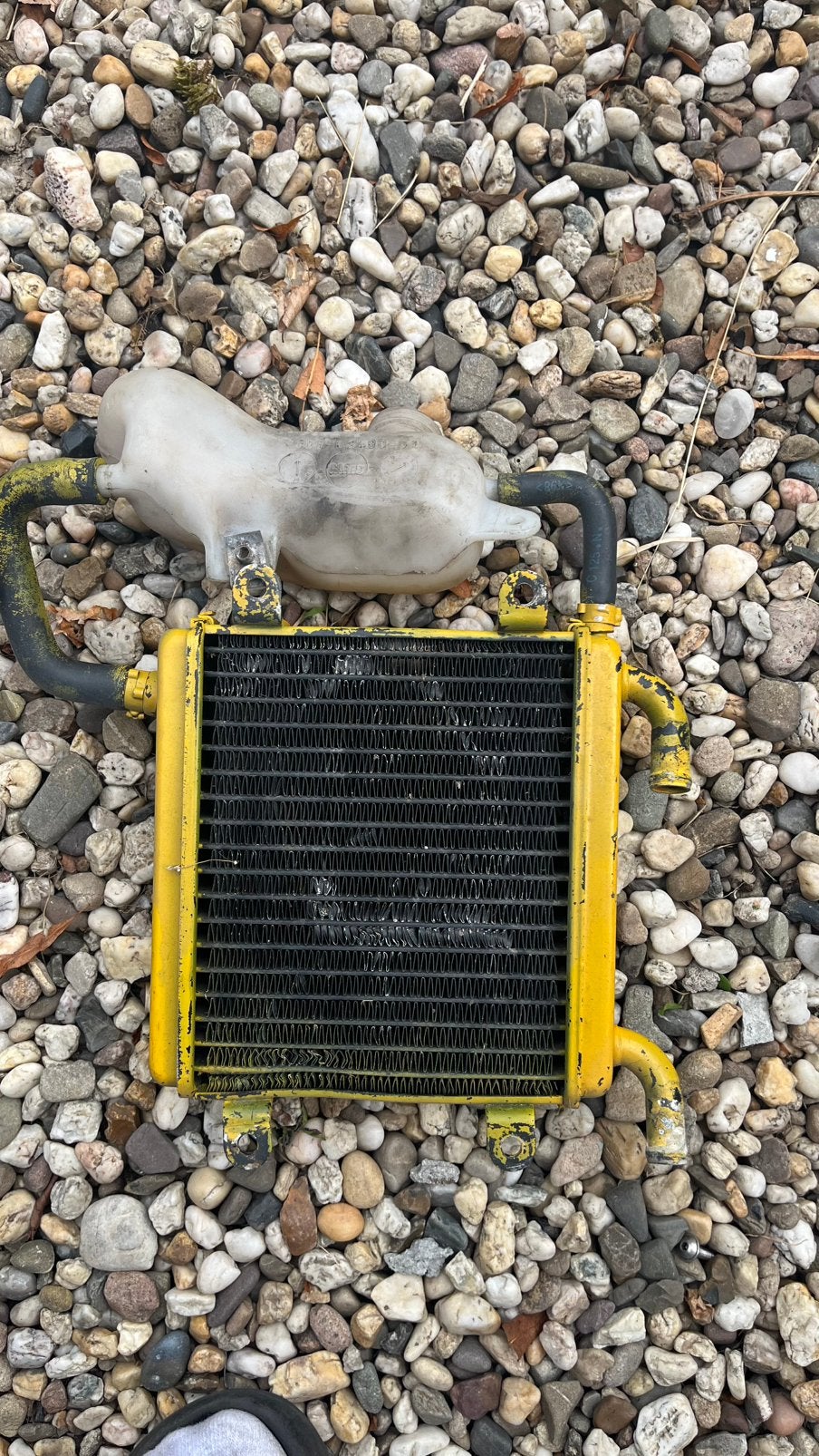 radiateur, Ophalen