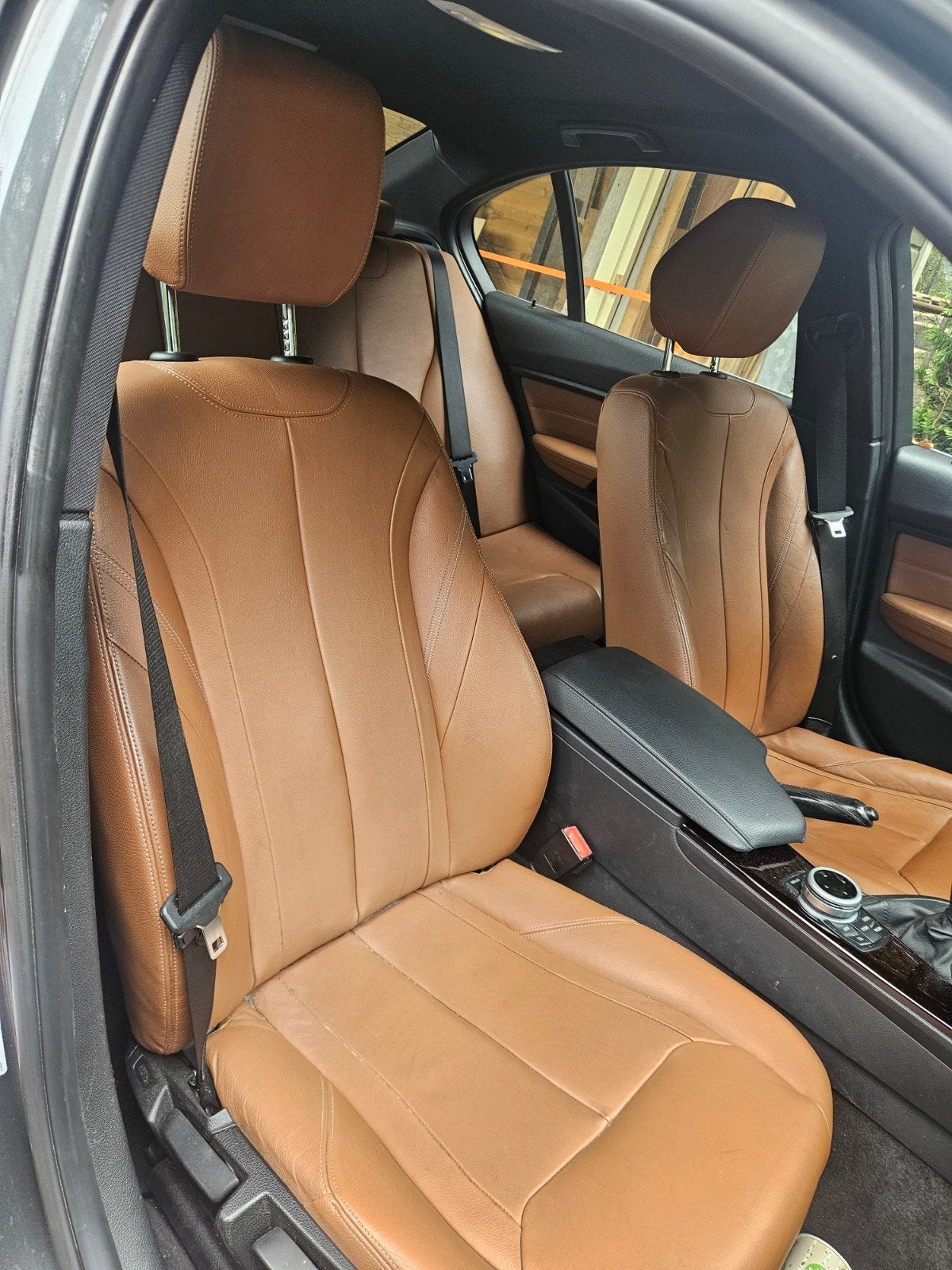 Compleet BMW F30 interieur bruin lederen met stoelverwarming, Auto-onderdelen, Ophalen, Gebruikt, BMW