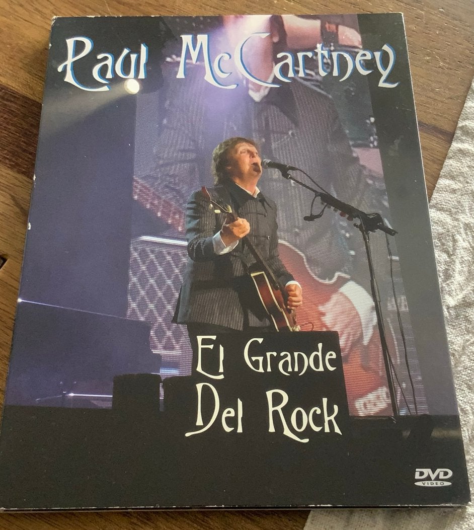 DVD PAUL MCCARTNEY EL GRANDE DEL ROCK 2011 PIGNON EU BEATLES, Verzenden, Alle leeftijden, Digipak, Concert