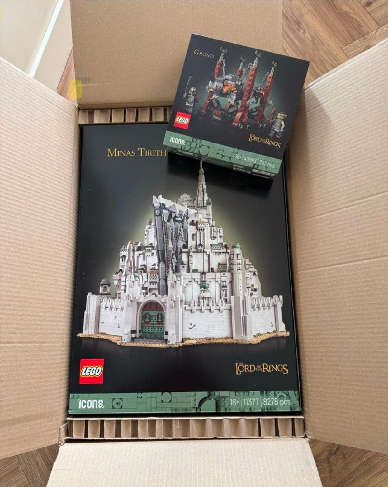 LEGO Lord of the Rings Minas Tirith & Grond, Ophalen of Verzenden, Nieuw, Overige merken