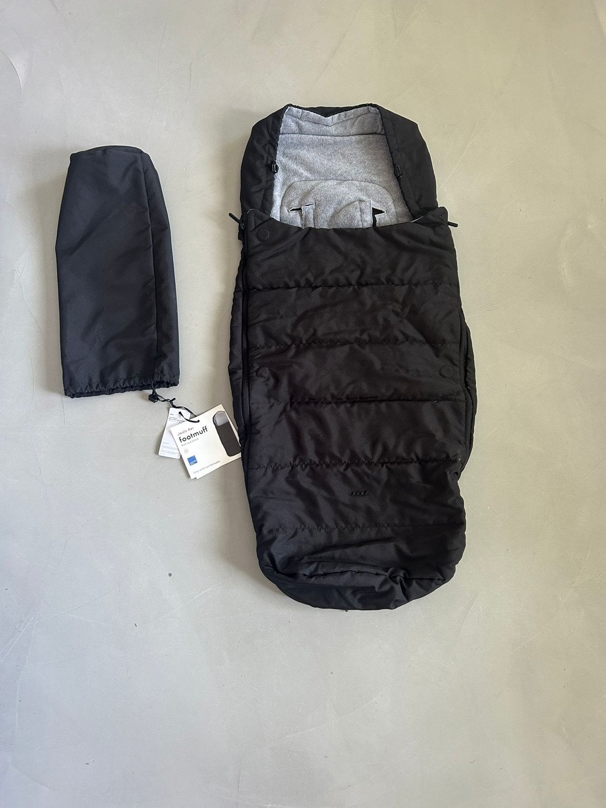 Joolz Aer Voetenzak Refined Black - Zo goed als nieuw, Ophalen of Verzenden, Zo goed als nieuw, Kinderwagen, Overige merken