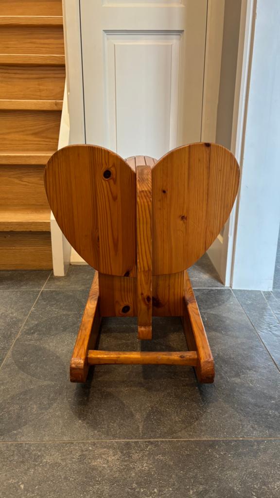 Hobbelfiguur olifant hobbelpaard gratis houten vintage, Kinderen en Baby's, Ophalen, Gebruikt