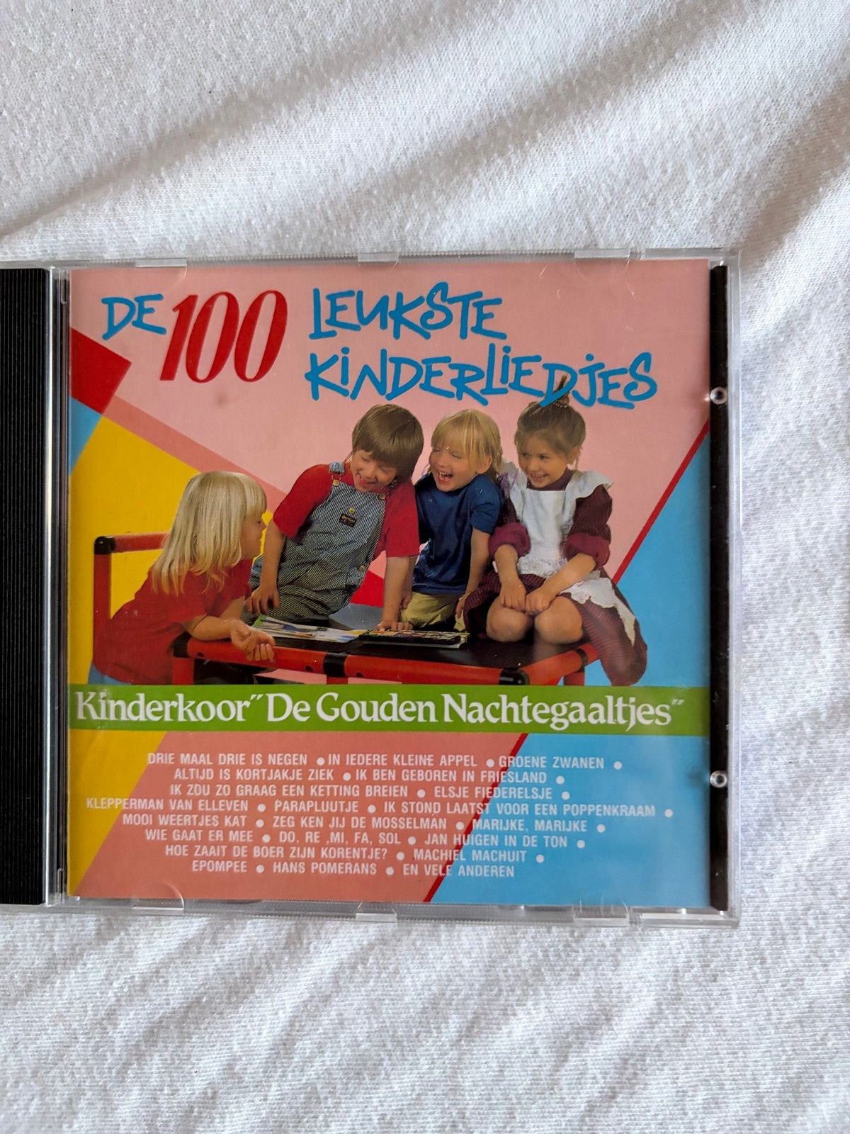 De 100 Leukste Kinderliedjes, Cd's en Dvd's, Gebruikt, Tot 2 jaar, Ophalen of Verzenden, Verzamelalbum