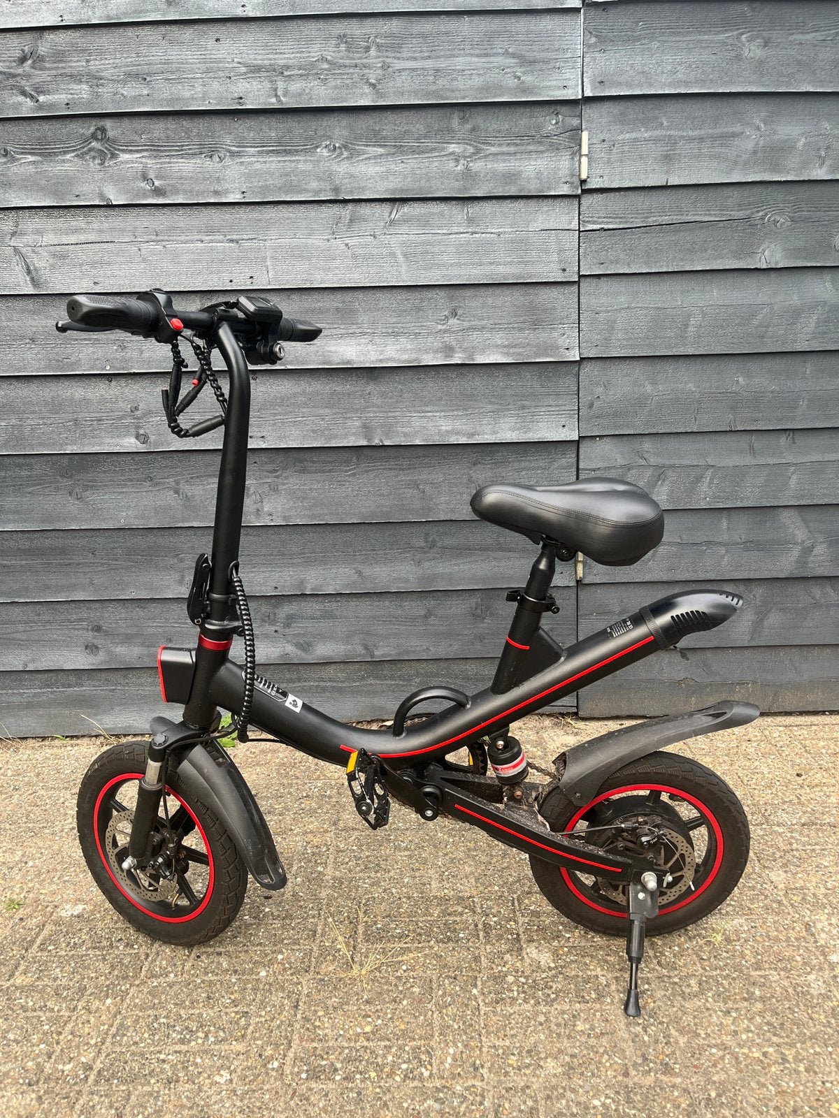 Bijna nieuw! OUXIV1 Elektrische Mini Vouwfiets Slechts818km!, Fietsen en Brommers, Fietsen | Vouwfietsen, Ophalen, Zo goed als nieuw