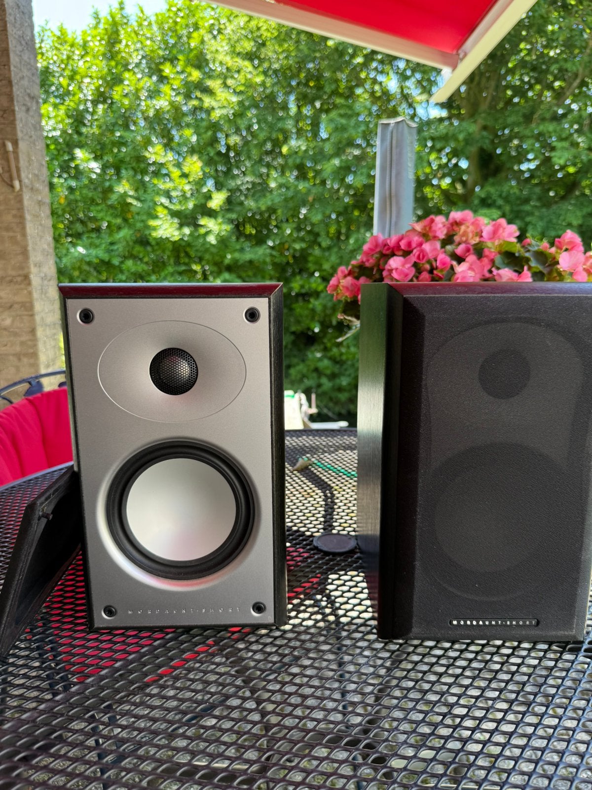 Mordaunt-Short MS902 audiophile luidsprekers, Ophalen of Verzenden, Gebruikt, 60 tot 120 watt, Overige merken