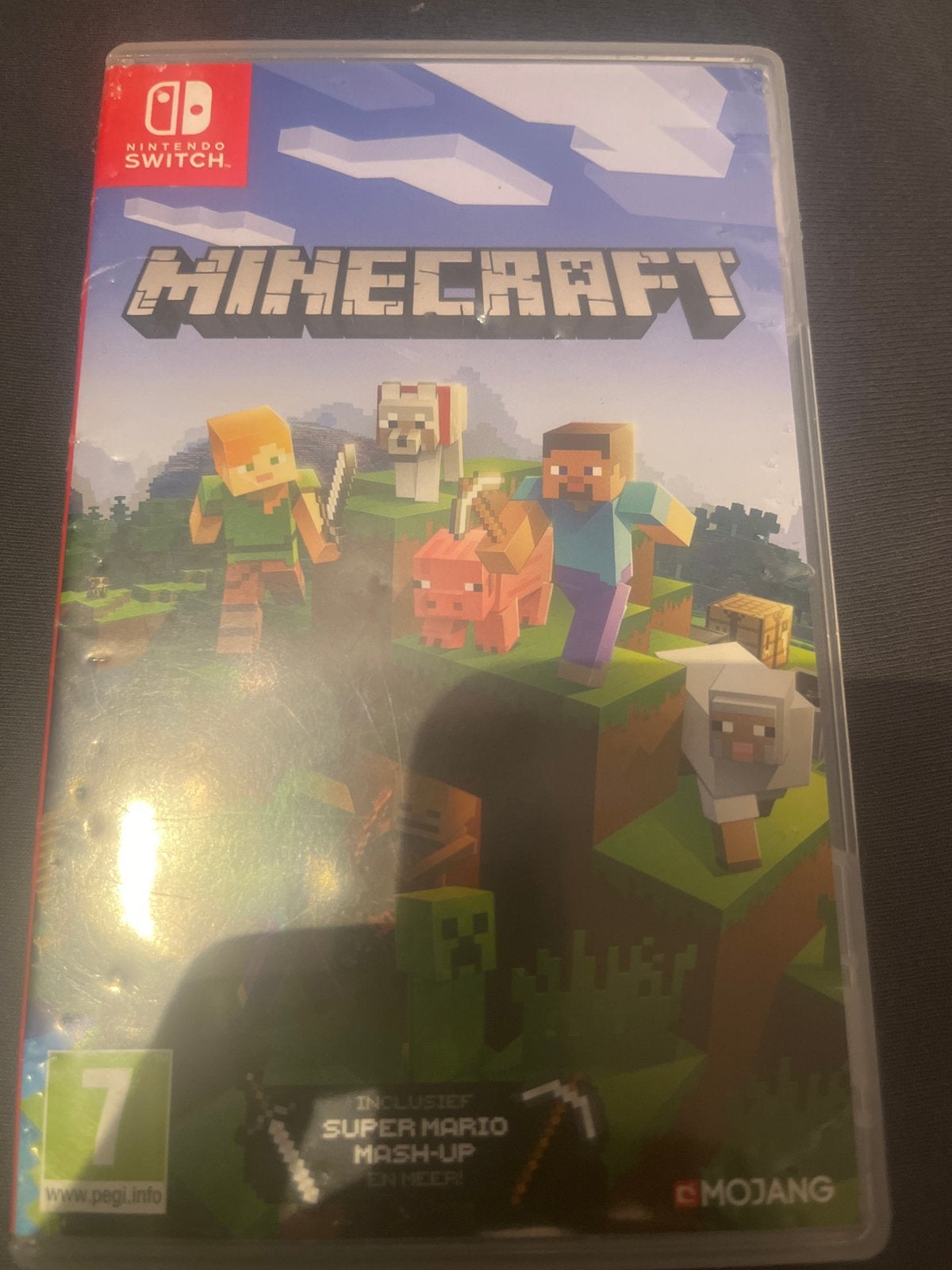 Minecraft Nintendo Switch Game - Inclusief Super Mario Mash-, Overige genres, Eén computer, Ophalen of Verzenden, Zo goed als nieuw
