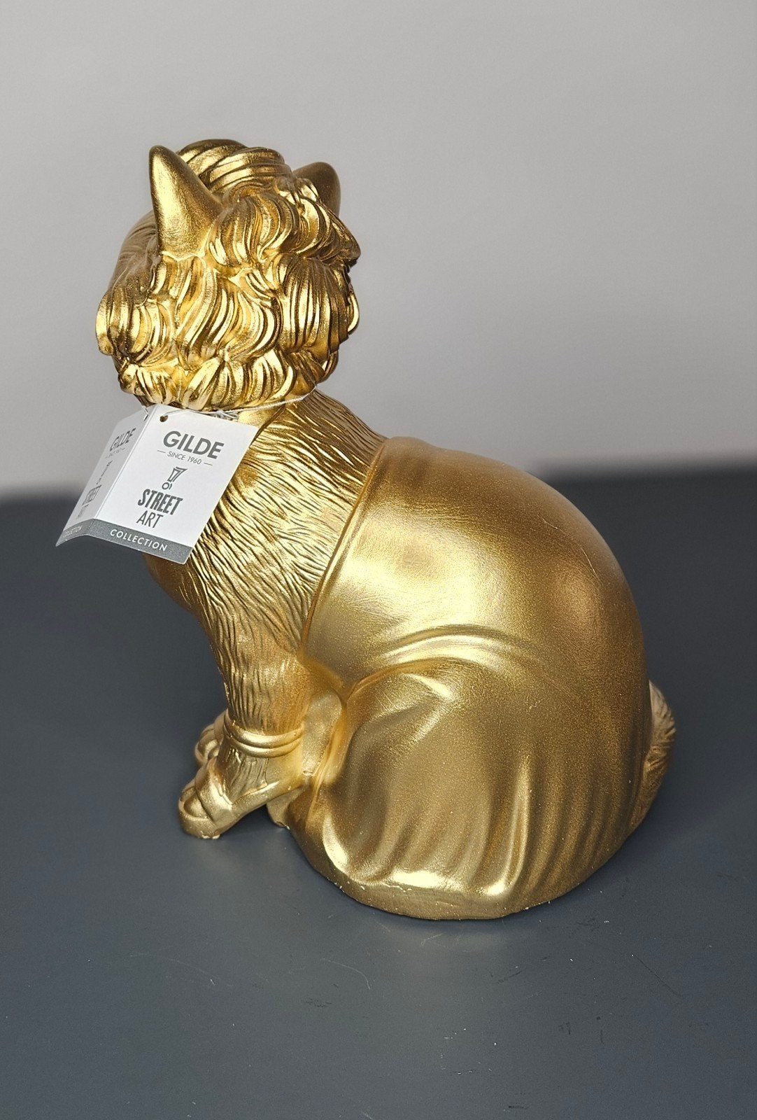 Beeldje kat "Monroe" H.25cm, Ophalen of Verzenden, Nieuw, Dier