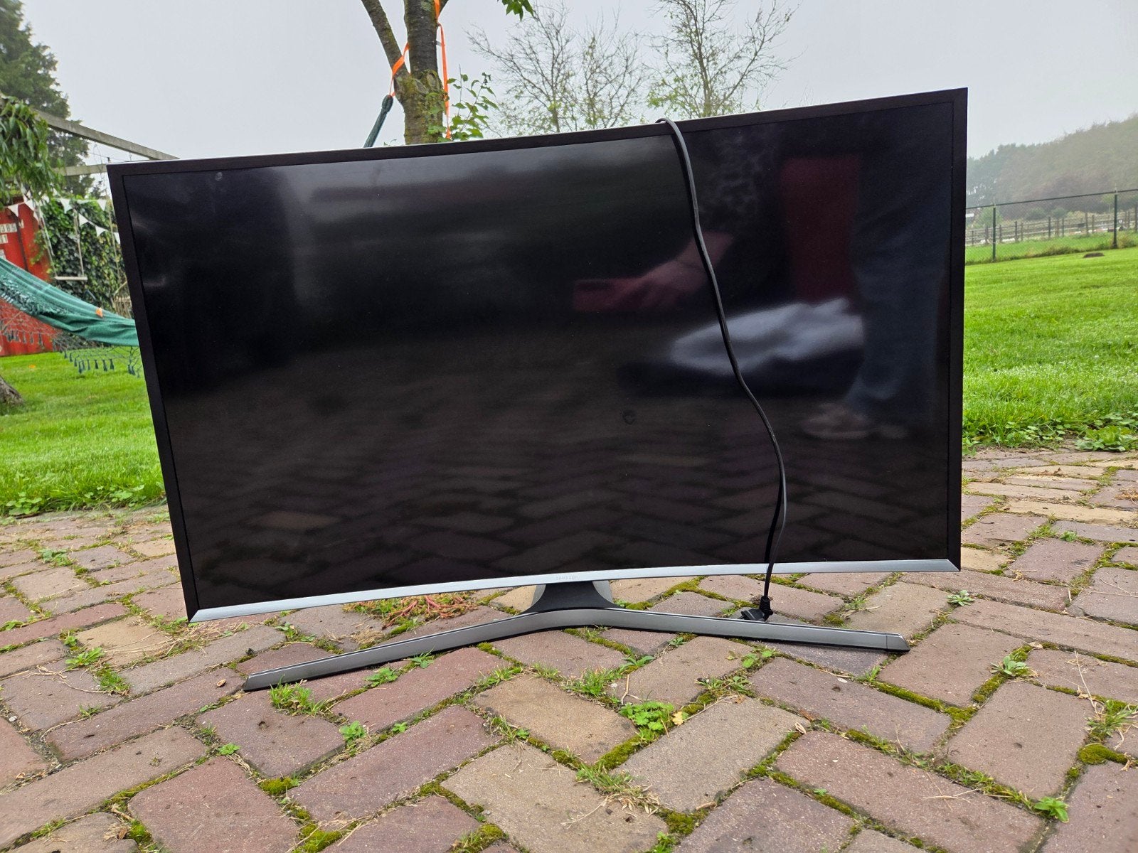 Samsung 40 inch Curved Smart TV – UE40J6300, Ophalen, Gebruikt, 50 Hz, Samsung
