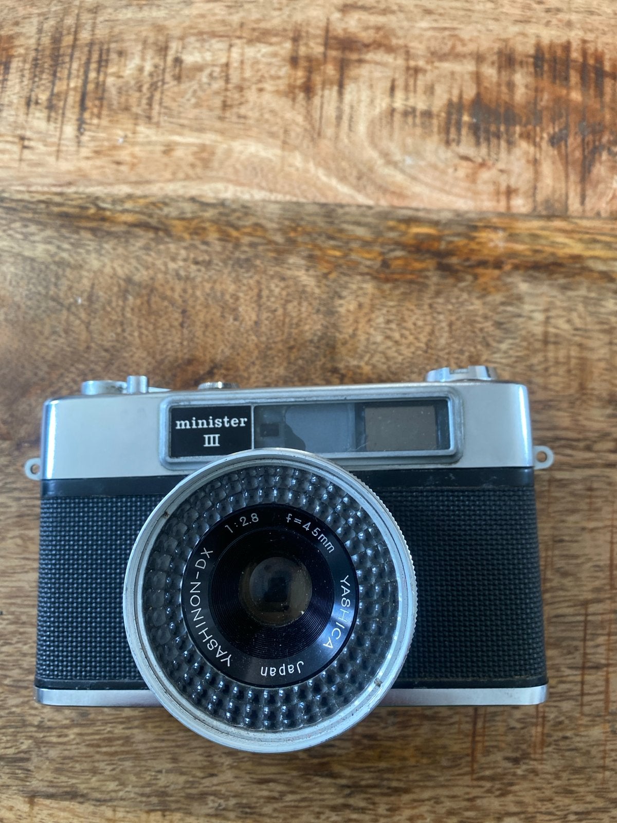 Yashica Minister III Vintage Compact Camera, Ophalen of Verzenden, Gebruikt, Compact, Overige Merken