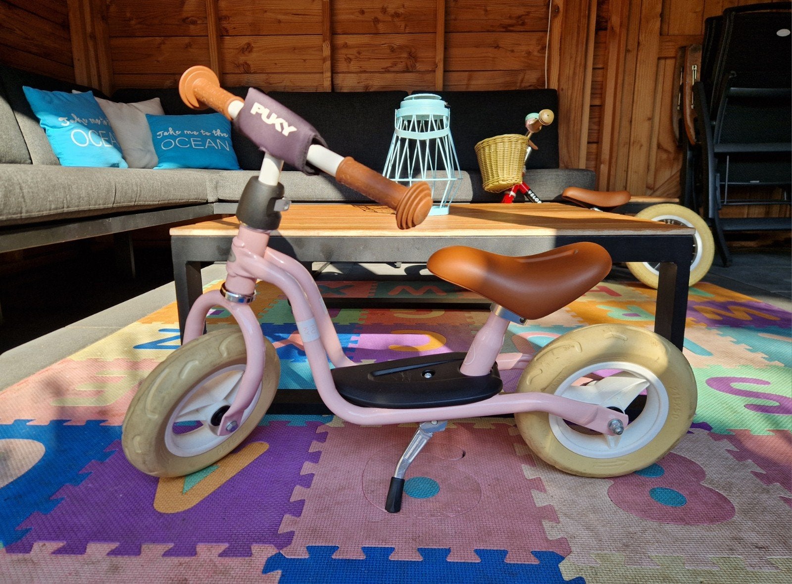 Puky loopfiets roze – uitstekende staat, Ophalen, Zo goed als nieuw, Loopfiets